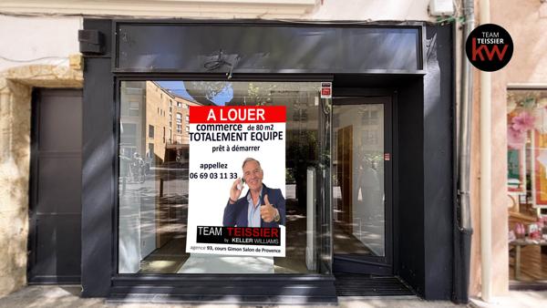 Local commercial à louer, 103 m² - Salon-de-Provence 13300