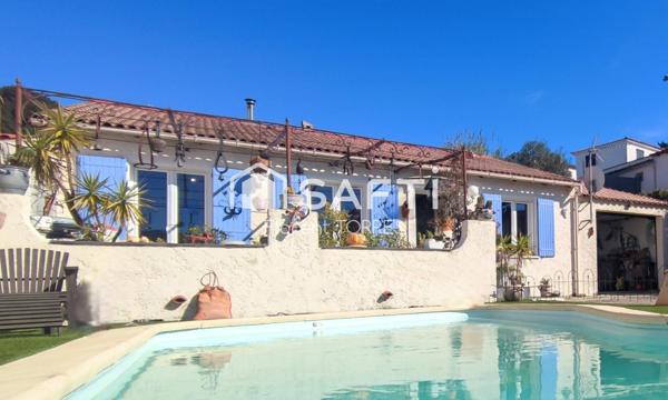 Maison T4 plain-pied avec piscine, garage, au calme – La Seyne-sur-Mer