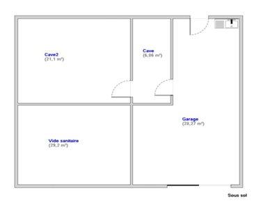 Maison à vendre à Le Mans dans la Sarthe (72000), ref : 72122-1440
