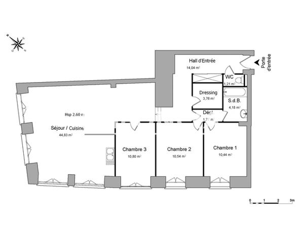 Location Appartement 5 pièces 101.57 m² - 2 PLACE DE LA REPUBLIQUE Orleans 45000
