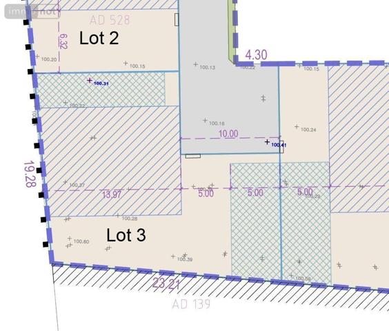 Terrain à Batir à vendre à Questembert dans le Morbihan (56230), ref : 56084-316