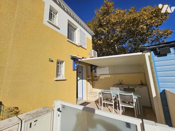 À vendre – Villa meublée en copropriété proche de la plage de Rochelongue – Cap d’Agde