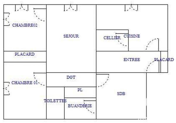 Appartement à vendre 3 pièces 62,04 m² Combs-la-Ville