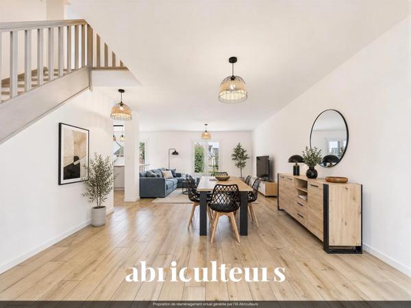 Maison familliale Excellent agencement 3 chambres et 1 bureau DPE C Garage et parking Jardin Nantes Haluchère Rue du Patis Rondin
