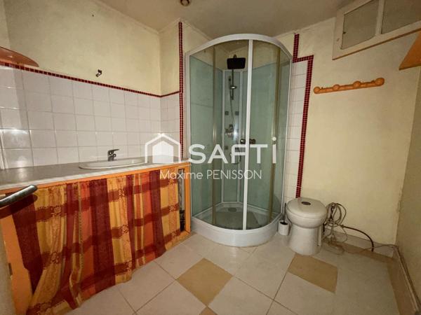 Maison de ville 98 m² – 3 chambres – Centre-ville de Mamers