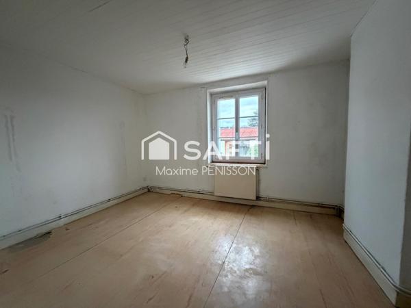 Maison de ville 98 m² – 3 chambres – Centre-ville de Mamers