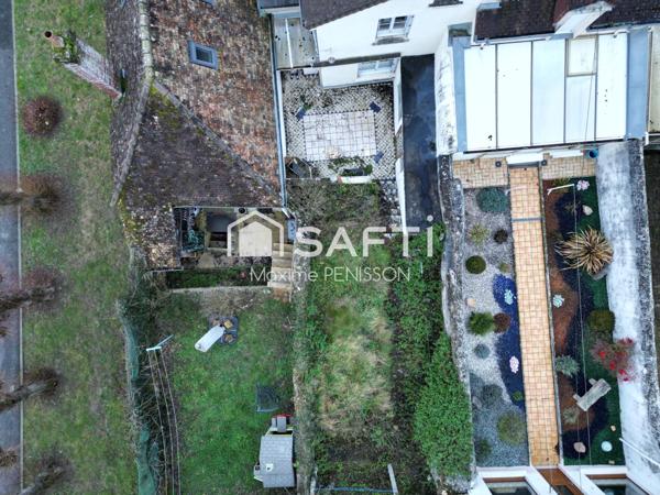 Maison de ville 98 m² – 3 chambres – Centre-ville de Mamers