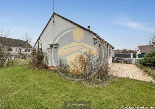 Coulommiers (77120) Maison Plain-Pied, 3 Chambres 80 m2, Terrain 462 m2