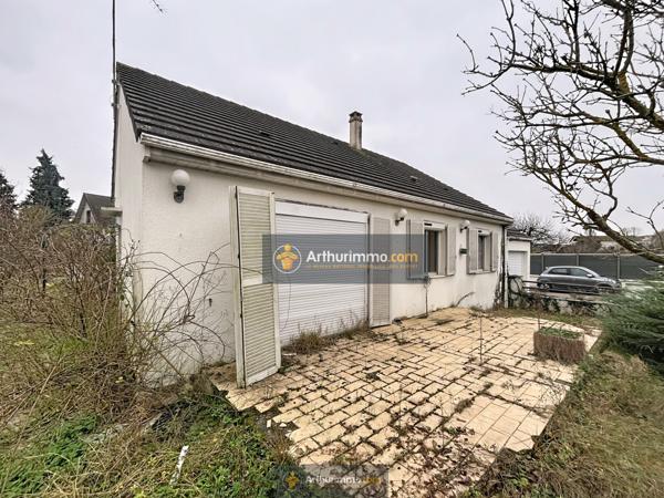 Coulommiers (77120) Maison Plain-Pied, 3 Chambres 80 m2, Terrain 462 m2