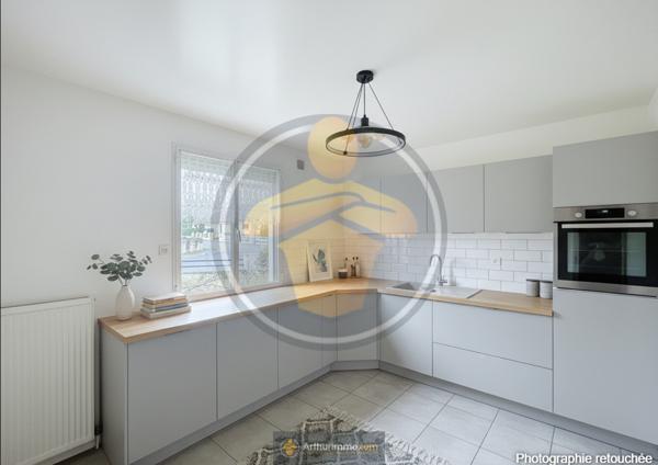 Coulommiers (77120) Maison Plain-Pied, 3 Chambres 80 m2, Terrain 462 m2