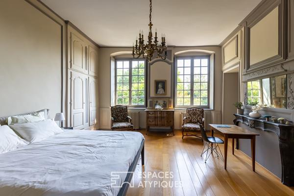Château au coeur du vignoble Jurassien avec ses chambres d’hôtes
