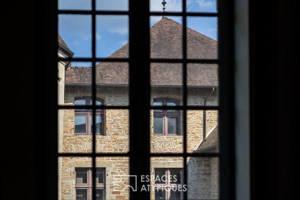 Château au coeur du vignoble Jurassien avec ses chambres d’hôtes