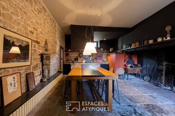 Château au coeur du vignoble Jurassien avec ses chambres d’hôtes