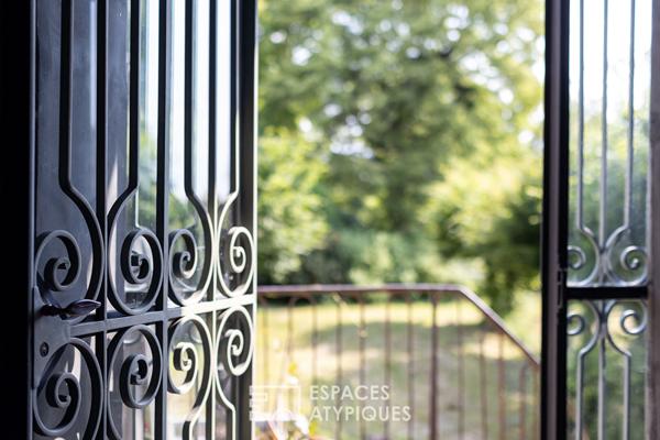 Château au coeur du vignoble Jurassien avec ses chambres d’hôtes