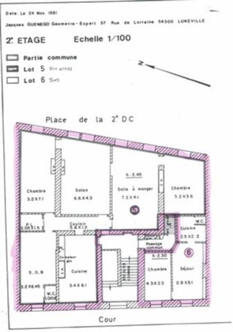 APPARTEMENT BOURGEOIS AVEC VUE DIRECT SUR LE CHATEAU !!!