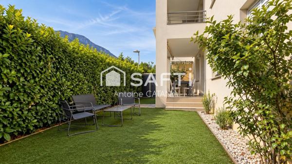 SASSENAGE – T3  d' enviro 67 m² avec jardin  et terrasse
