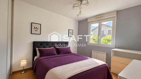 SASSENAGE – T3  d' enviro 67 m² avec jardin  et terrasse