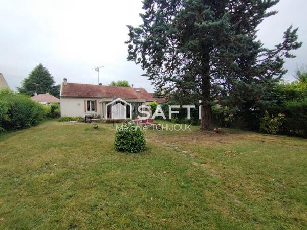 Maison de plain pied avec garage attenant