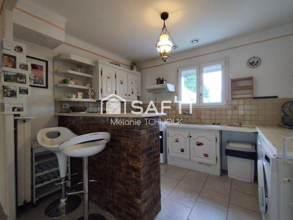 Maison de plain pied avec garage attenant