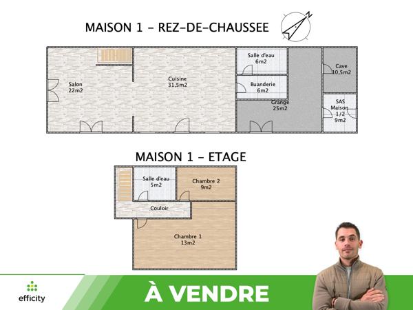Maison
         8 pièces
        - 267 m² Exclusivité 159 000 € *