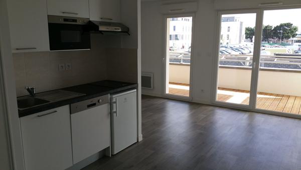 Appartement Saint Malo 1 pièce(s) 33.09 m2 avec terrasse 