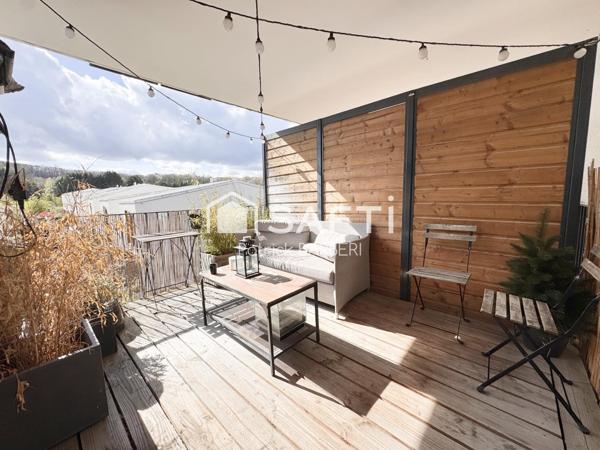 Magnifique 2 pièces avec terrasse plein sud ouest