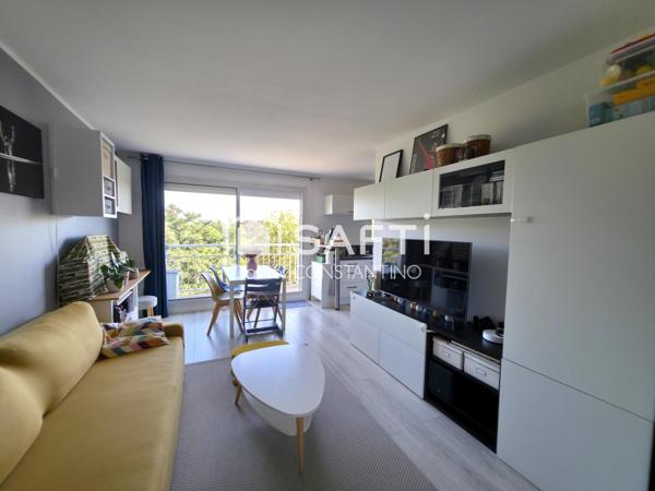 Appartement F3, 2 chambres, 50 m² avec Balcon