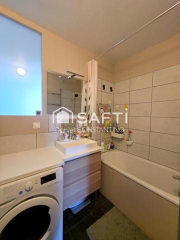 Appartement F3, 2 chambres, 50 m² avec Balcon
