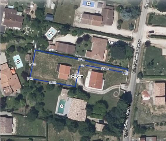Montauban (82000) Terrain de 1175m2 secteur Bas Pays - Montauban