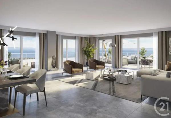 appartement à vendre 4 pièces - 81,82 m2 EVIAN LES BAINS - 74