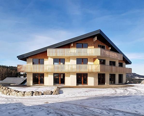 Appartement au premier étage avec balcon Expo Sud - Plateau brut - Hirmentaz Bellevaux