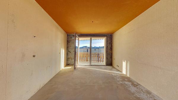 Appartement au premier étage avec balcon Expo Sud - Plateau brut - Hirmentaz Bellevaux