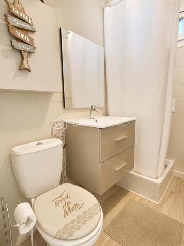 AU PIED DE LA PLAGE, emplacement particulièrement recherché, découvrez ce beau studio entièrement RENOVE et CLIMATISE, situé au 3ᵉ et dernier étage d’une résidence sécurisée, avec place de PARKING privée.

Vous profiterez d’une belle pièce de vie lumineuse avec cuisine ouverte, d’une salle d’eau avec WC et surtout d’une terrasse ensoleillée offrant une magnifique vue mer.

À 2 minutes à pied, retrouvez tous les commerces de proximité: restaurants, supérette, tabac-presse, points chauds ...

✨ Un BIEN RARE, la mer à deux pas et une VUE EXCEPTIONNELLE : un véritable coup de cœur à découvrir sans tarder !
     Pour ne rien gacher: Trés bonne rentabilité locative !