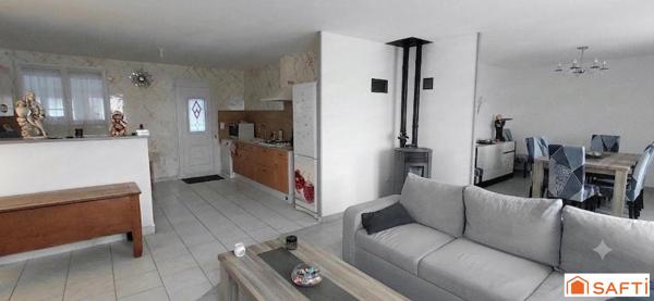 Maison de village rénovée.
