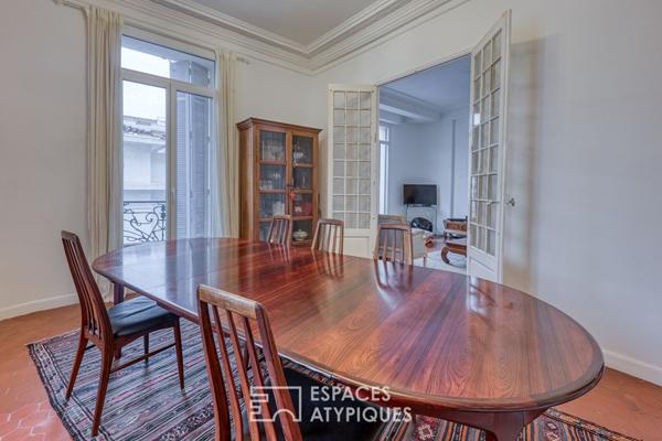 Appartement Art Déco et courbes magistrales