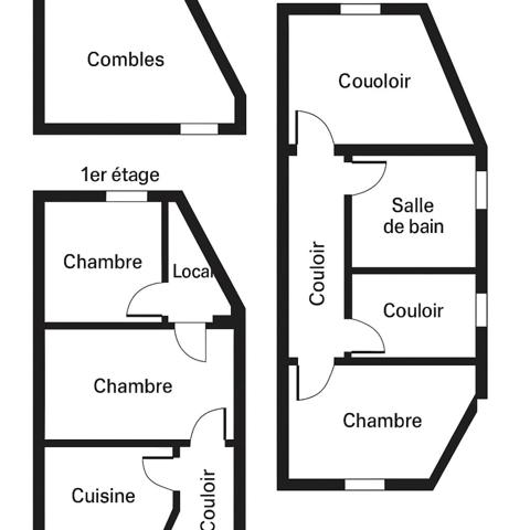Maison 5 pièces - 80 m²
