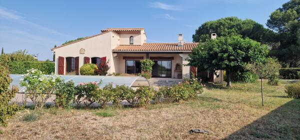 Pennautier (11610) Maison 6 pièces de 189 m² dont annexe de 50 m² sur 1700 m²