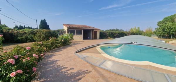 Pennautier (11610) Maison 6 pièces de 189 m² dont annexe de 50 m² sur 1700 m²