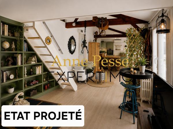 Maison rénovée avec cour et climatisation