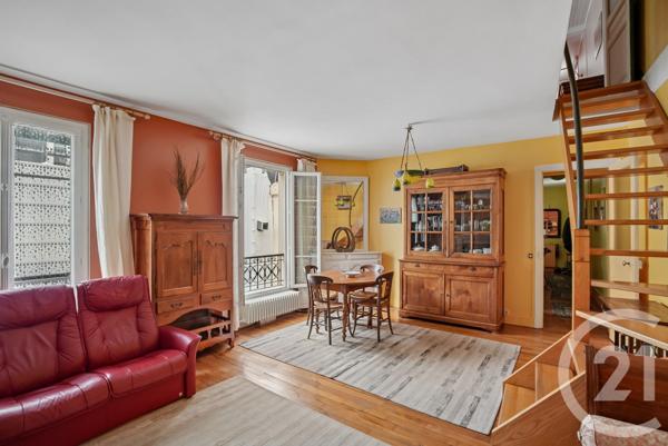 Appartement Duplex à vendre  3 pièces - 85 m2 PARIS - 75019