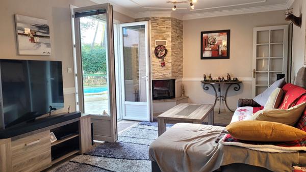 Villa plain-pied Mougins Sud 5 pièces, piscine et jardin