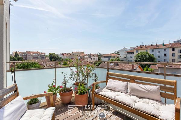 Appartement contemporain avec terrasse