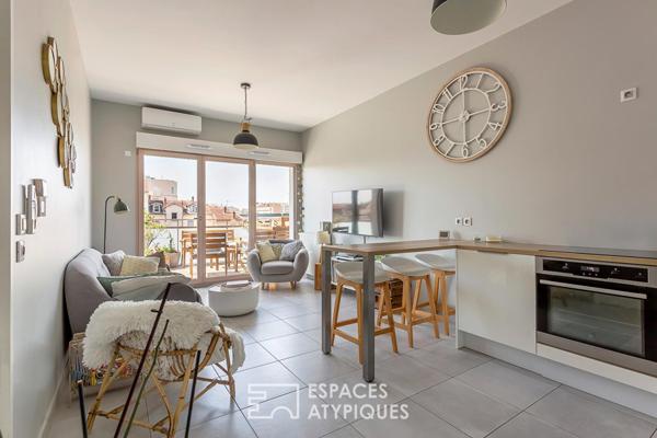 Appartement contemporain avec terrasse