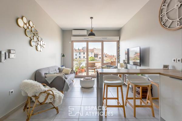 Appartement contemporain avec terrasse