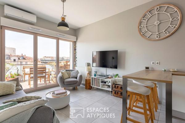 Appartement contemporain avec terrasse