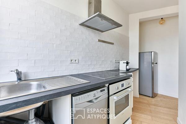 Dernier étage avec balconnets – Quartier Charonne