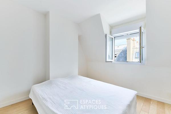Dernier étage avec balconnets – Quartier Charonne