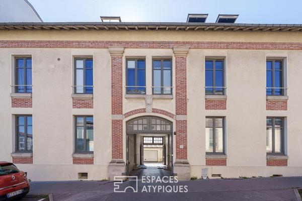 Loft sous les toits et sa terrasse privative quartier Saint-Pierre