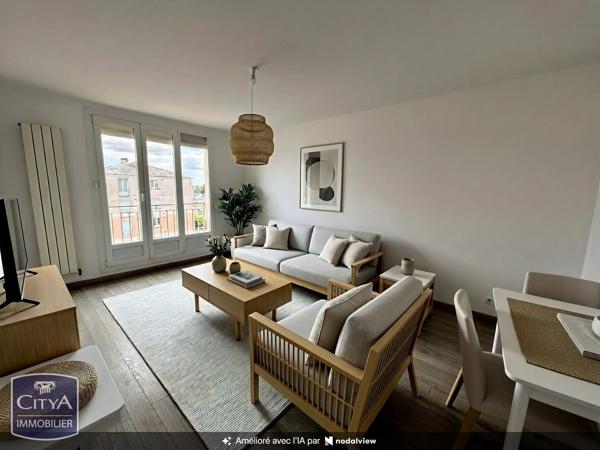 Appartement à vendre 3 pièces 56m² Châteauroux (36000)