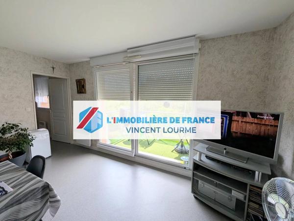 Appartement 2 ch  avec balcon et ascenseur